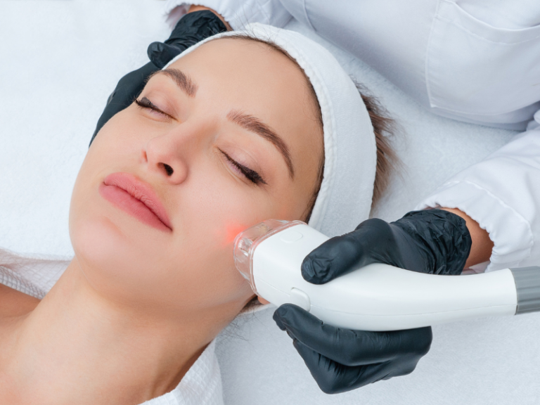 women undergoing laser skin care treatment in georgia