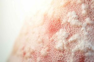 significant psoriasis on patient